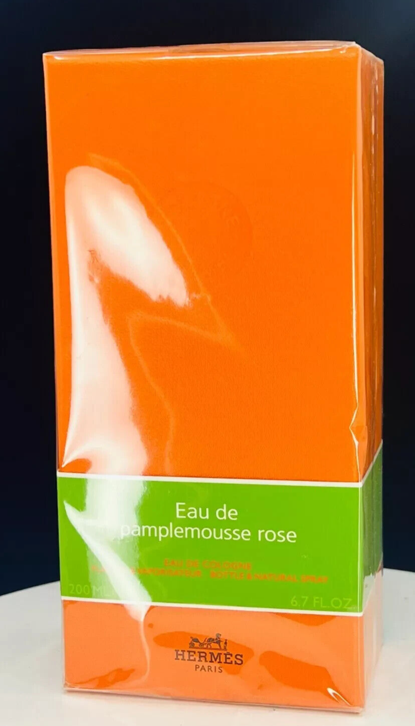 NEW Hermes Eau De Pamplemousse Rose Eau De Cologne Bottle