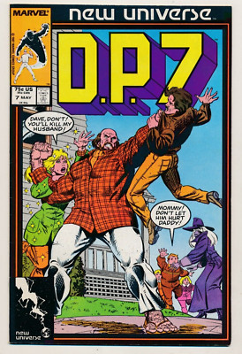 DP7 # 7 May 1987 Marvel Comics New Universe VG/FN 5.0