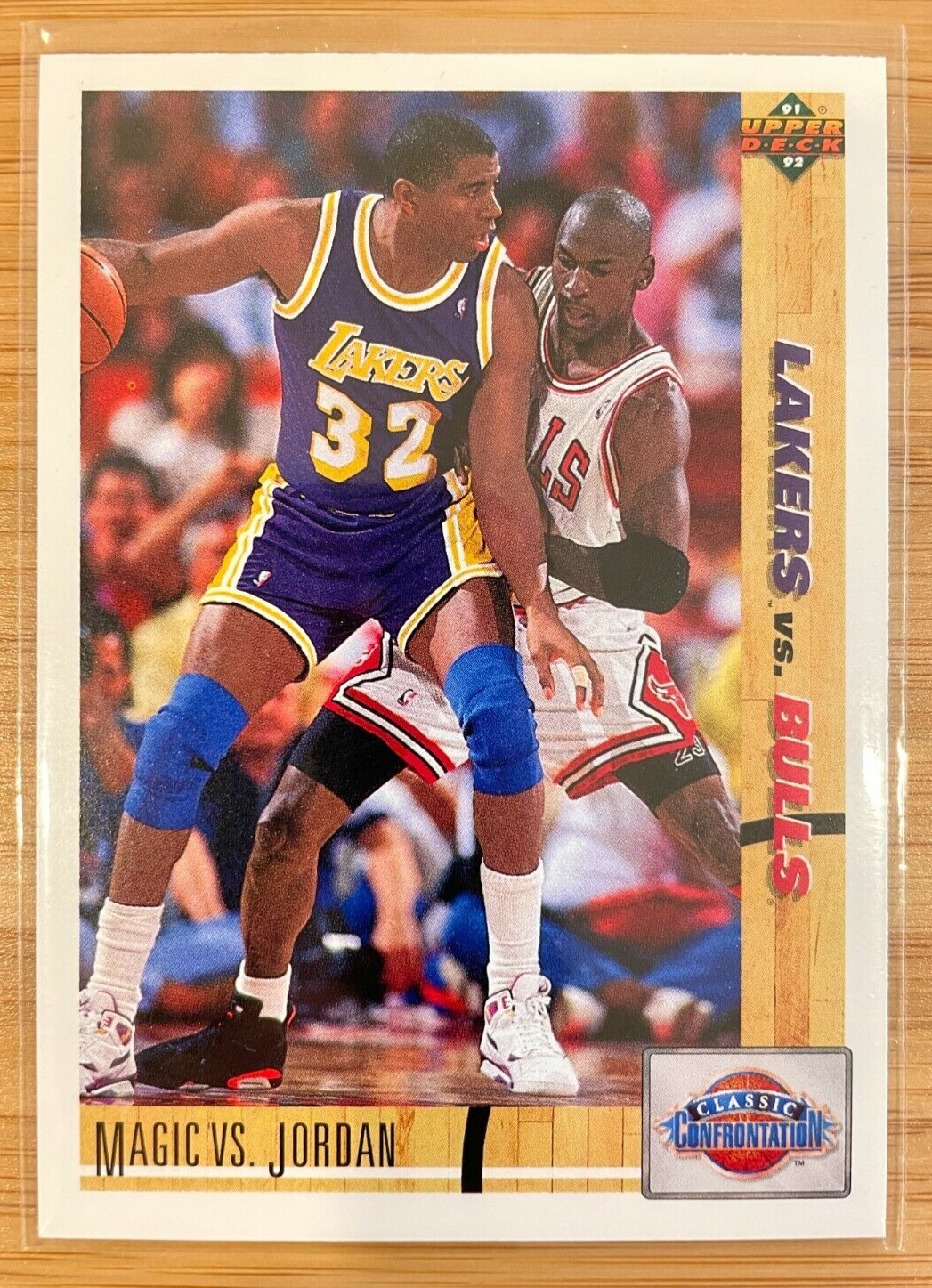 ＠NBA マジック vs ブルズ コメモラティブカード (UD 1996) NBA マジック vs ブルズ コメモラティブカード (UD 1996) NBA