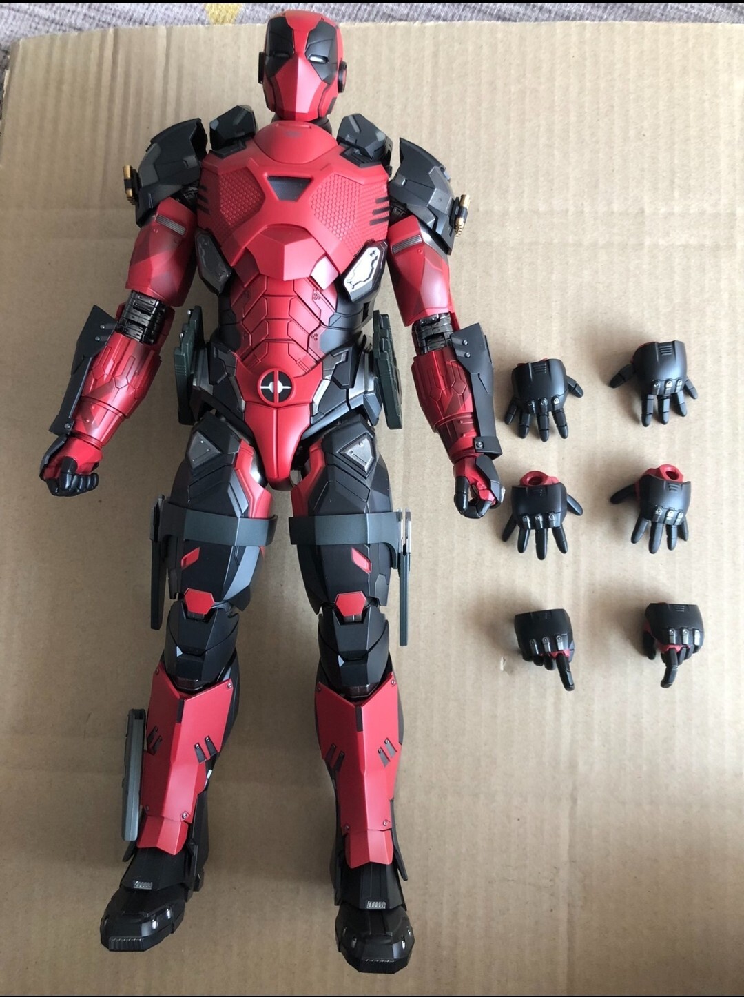 アメコミ hottoys 1/6 scale armored deadpool Armorized Deadpool Sixth Scale Collectible Figure by Hot