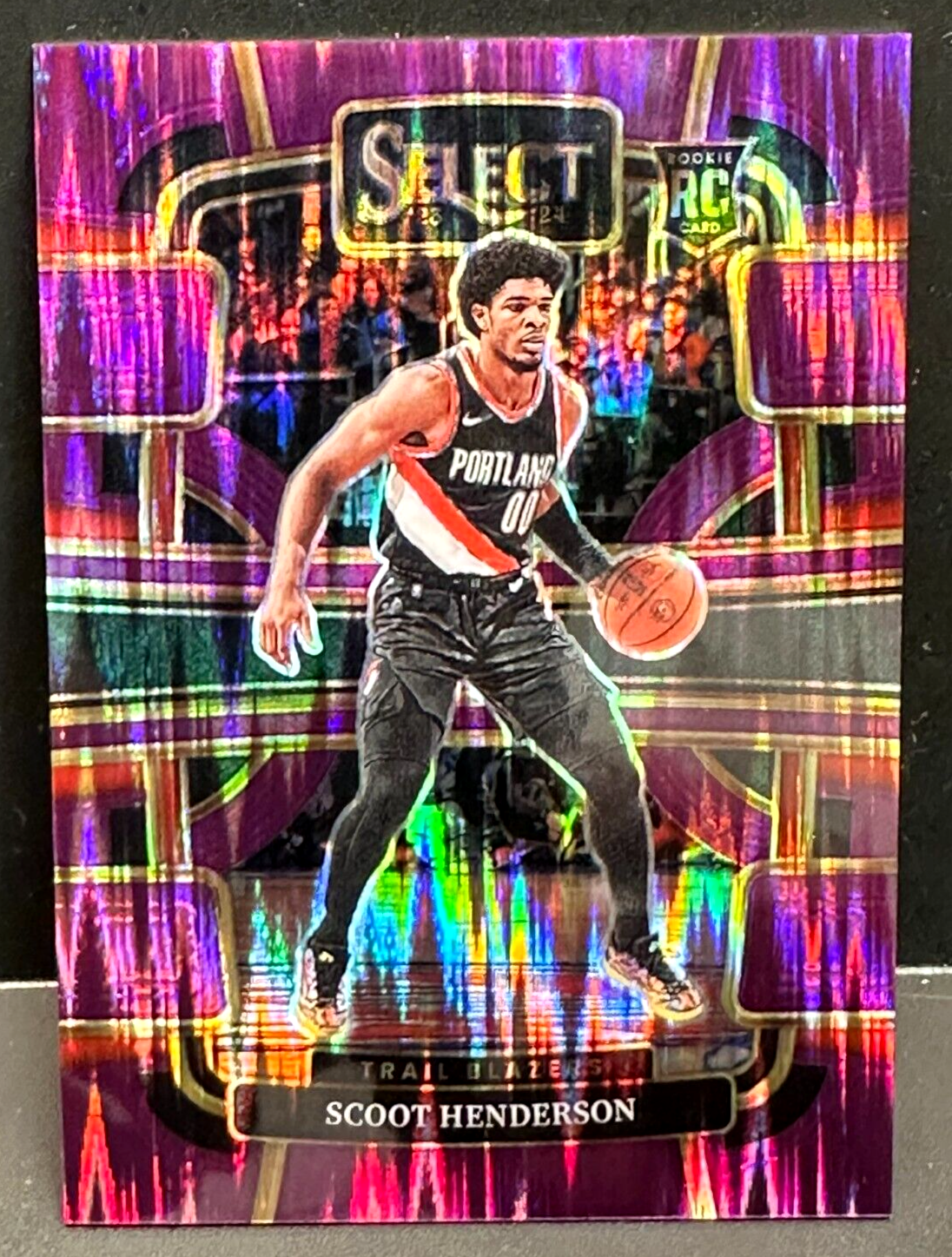 Zoe Peterson様ページ Scoot Henderson 2023-24 Panini Select Purple Flash RC #77