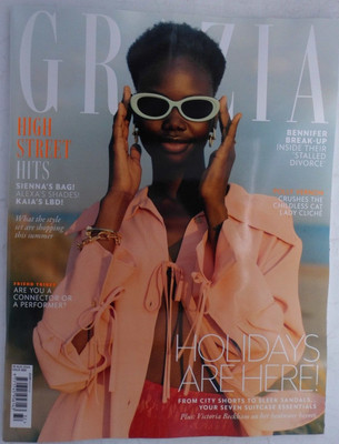 Grazia magazine 19th Aug 2024 High Street Hits, Holidays are here, Sienna's bag