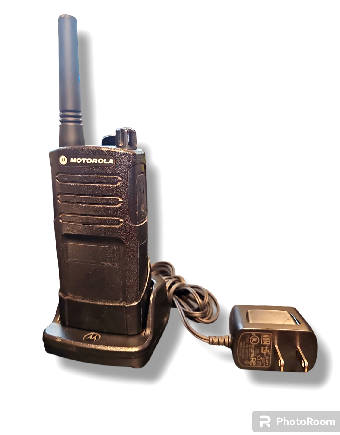 Motorola RMU2040 Two Way Radio 4 Channel UHF Walkie Talkie Commercial Complete