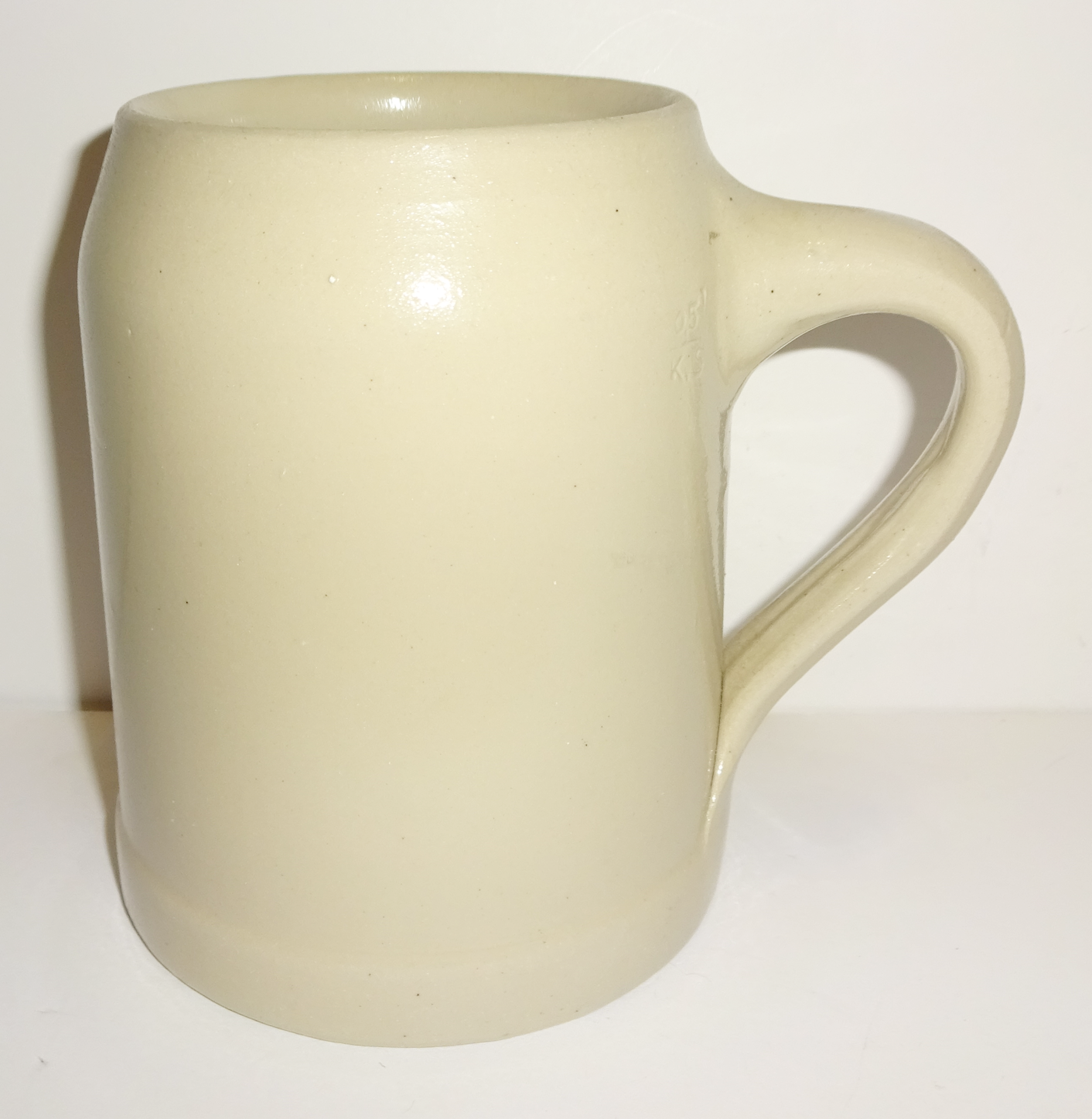 Adler Brau Ebersbacher Adlerbrau K.S. Germany Stoneware Stien Mug Cup 0.5 L