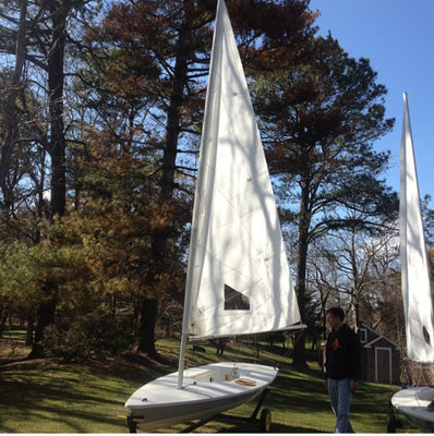 TWO 2003 Laser Sailboats