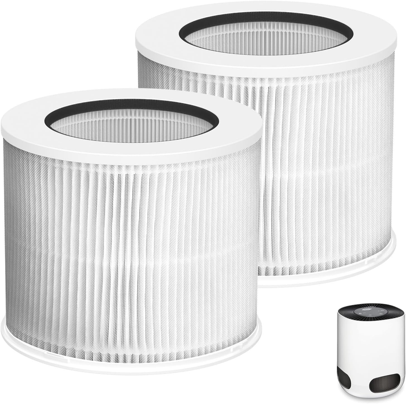 12020 Filter for Clorox Tabletop Air Purifier 11020 11021 2 Pack