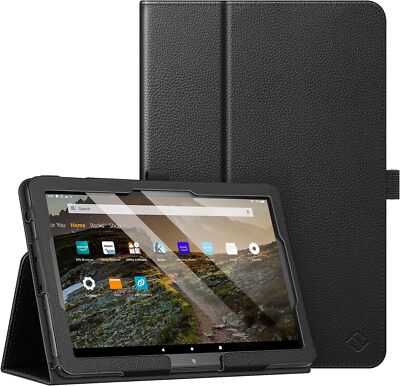 Folio Case for Amazon Fire HD 10/10 Plus Tablet 13th 2023/11th 2021 Stand Cover