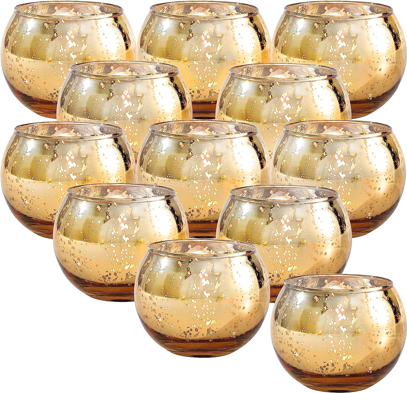 S 12pcs - Gold Centerpiece Table Decorations For Engagement
