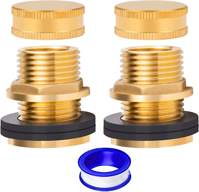 Bulkhead Fitting Drain/flush Port Kit 1/2" Fema