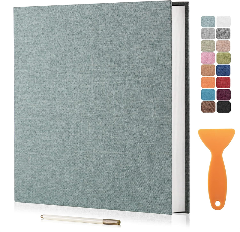 Large Photo Album Self Adhesive Scrapbook Album for 4×6 5×7 8×10 Pictures DIY Ma