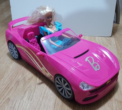 barbie car with radio