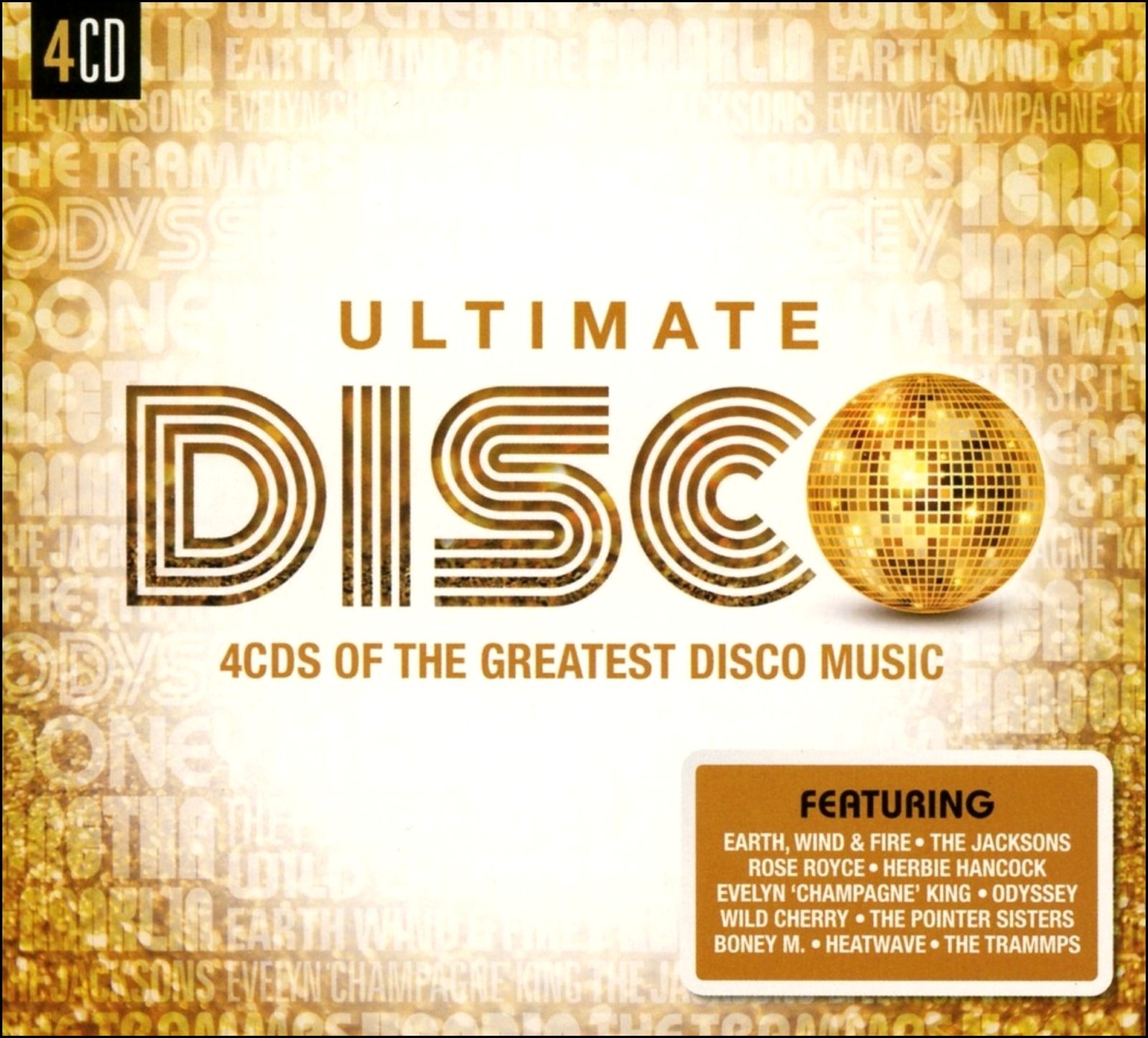 DISCO * 73 Greatest DISCO Hits * NEW 4-CD BOXSET * All