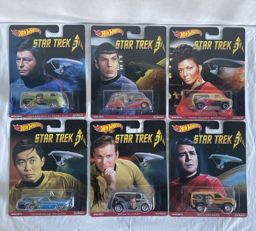 Pop Culture Star Trek 50th Anniversary Complete Set Of 6