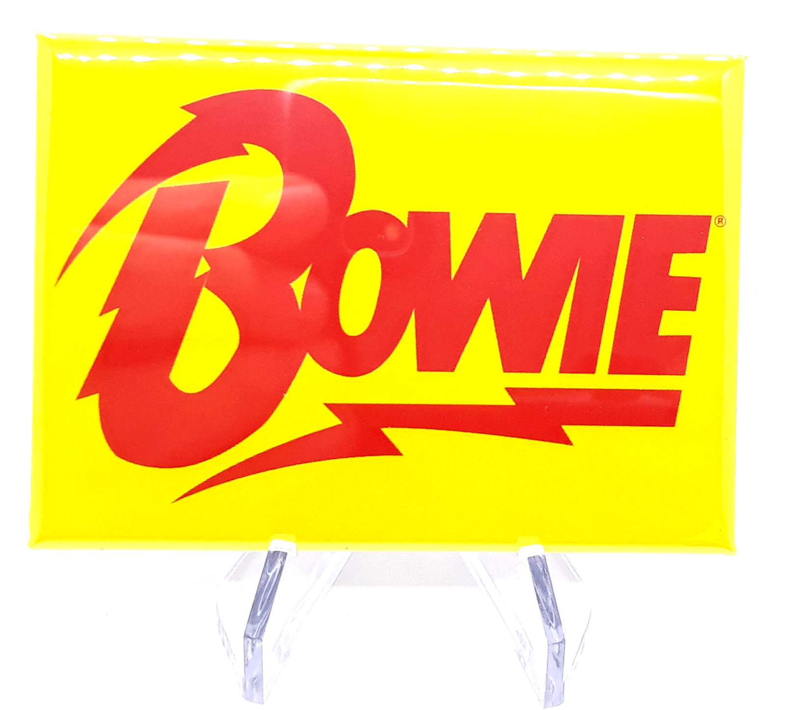 Bowie - Logo - David Bowie Collector's Magnet 3 5/8 Bowie - Logo - David Bowie Collector's Magnet 3 5/8