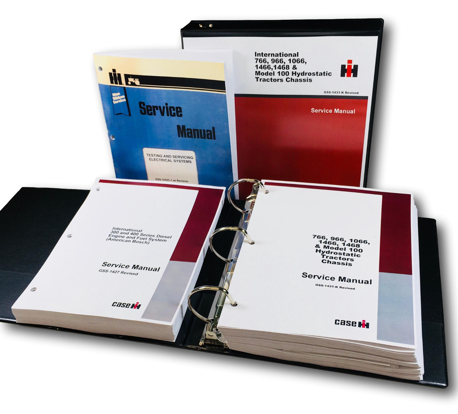 International 766 966 1066 1466 Tractor Service Manual Shop