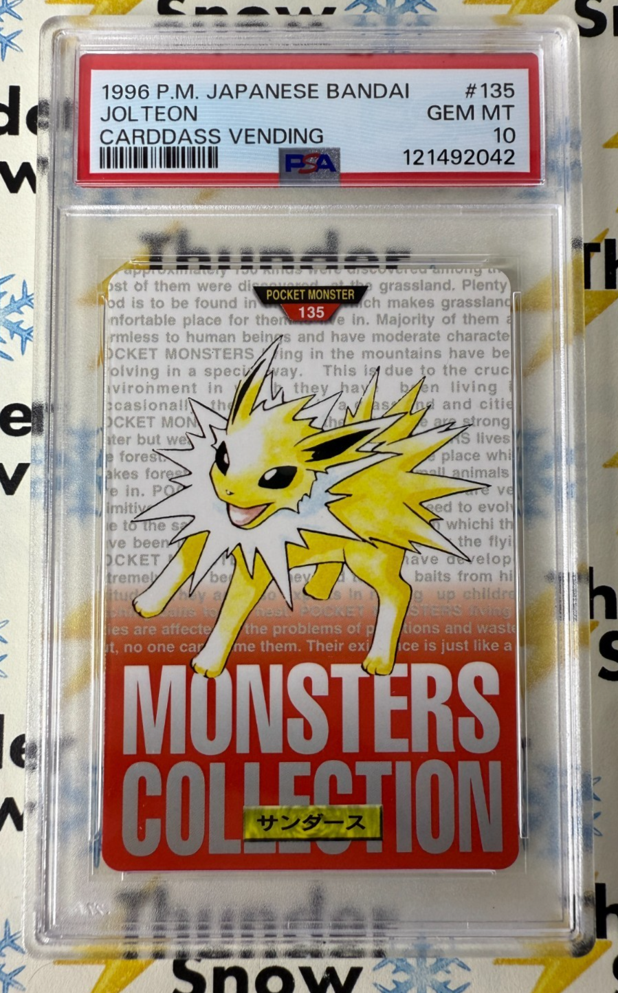 Jolteon PSA 10