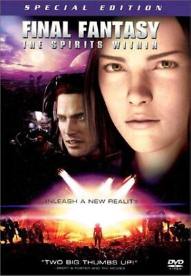 Final Fantasy: The Spirits Within (DVD, 2001, 2-Disc Set, Special Edition) NEW