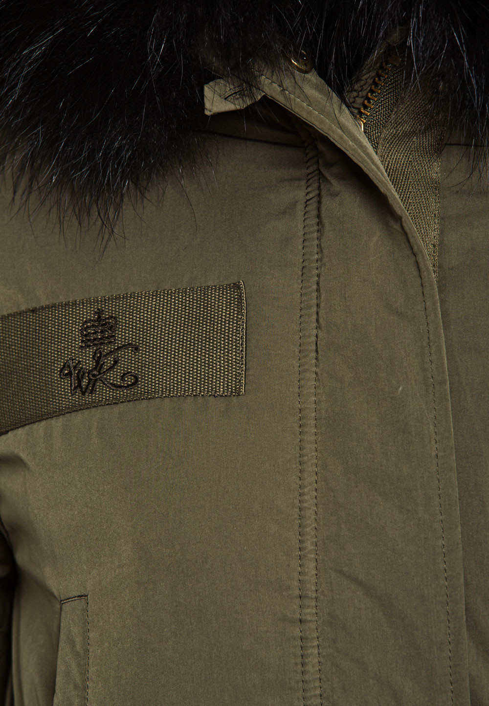 WITTY KNITTERS LUXUS PARKA WITTY KNITTERS RINGO PLAIN GR. M, MIT XXL-PELZKAPUZE, NEU, NP 699,--