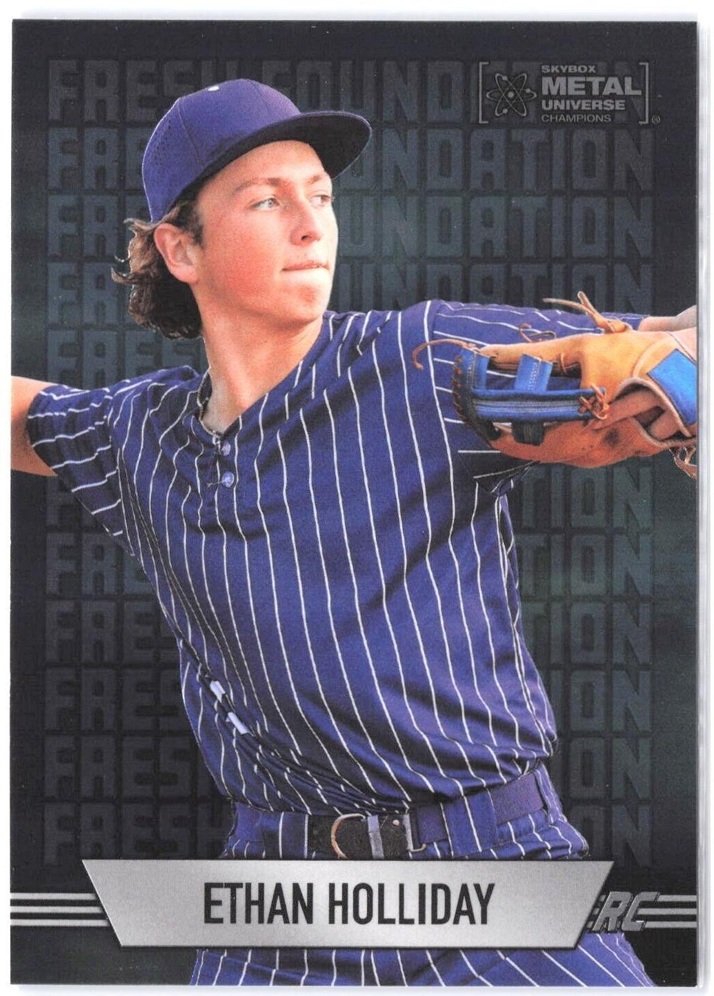 2024 Skybox Metal Universe Champions - Ethan Holliday #FF-19