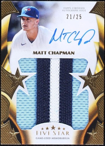 2023 Topps Five Star - Matt Chapman #FSJP-MC