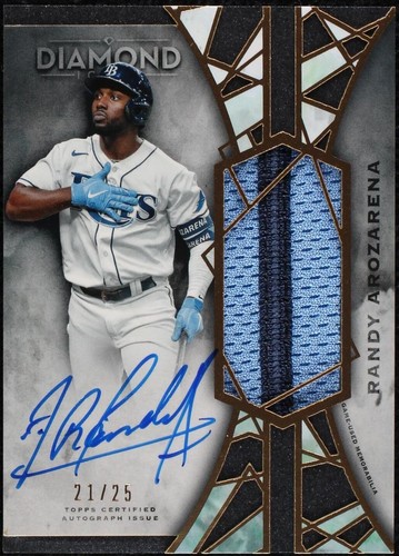 2022 Topps Diamond Icons Randy Arozarena Tampa Bay Rays SP 