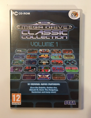 Sega Mega Drive Classic Collection Volume 1 PC Windows CD ROM