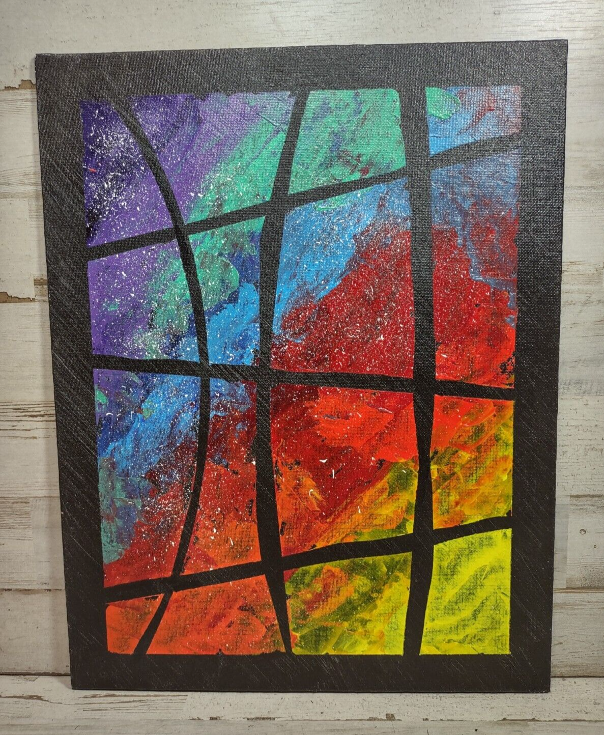 アート・デザイン・音楽 Painting acrylic on canvas 140cmx80cm Designart ' Abstract Music and Rhythm ' Abstract Framed