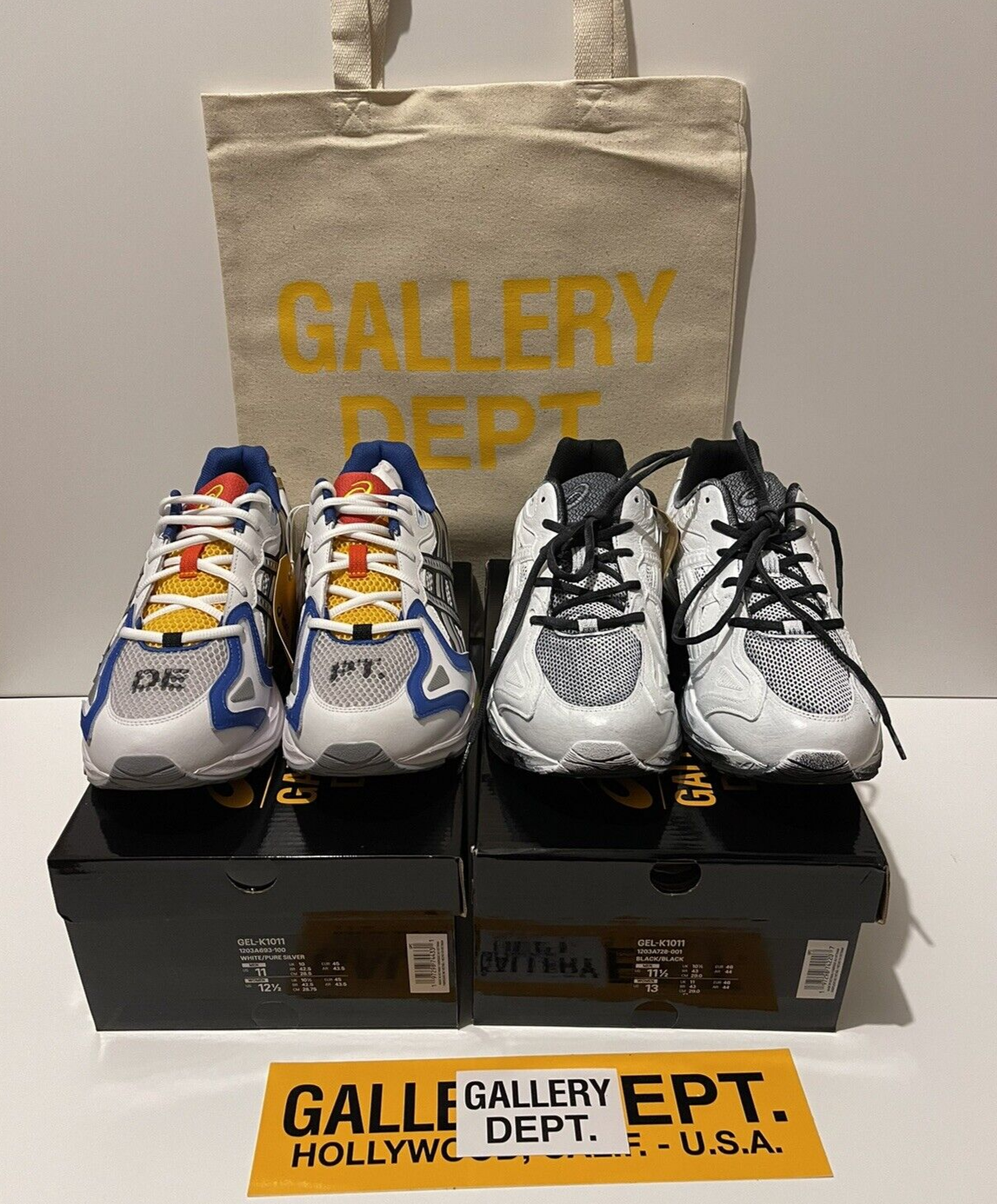 【27cm】 Gallery Dept. × Asics Gel-K1011 GALLERY DEPT x GEL-K1011 | Unisex | KHAKI/CLAY CANYON