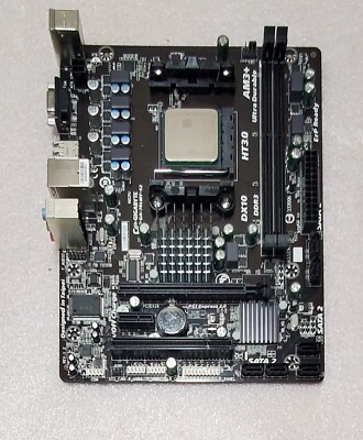 GIGABYTE GA-78LMT-S2 Motherboard AM3+ with AMD FX-6300 CPU Tested