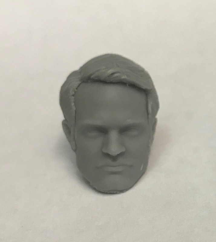Marvel Legends ML Winter Soldier 1:12 Scale Custom Sculpt Head