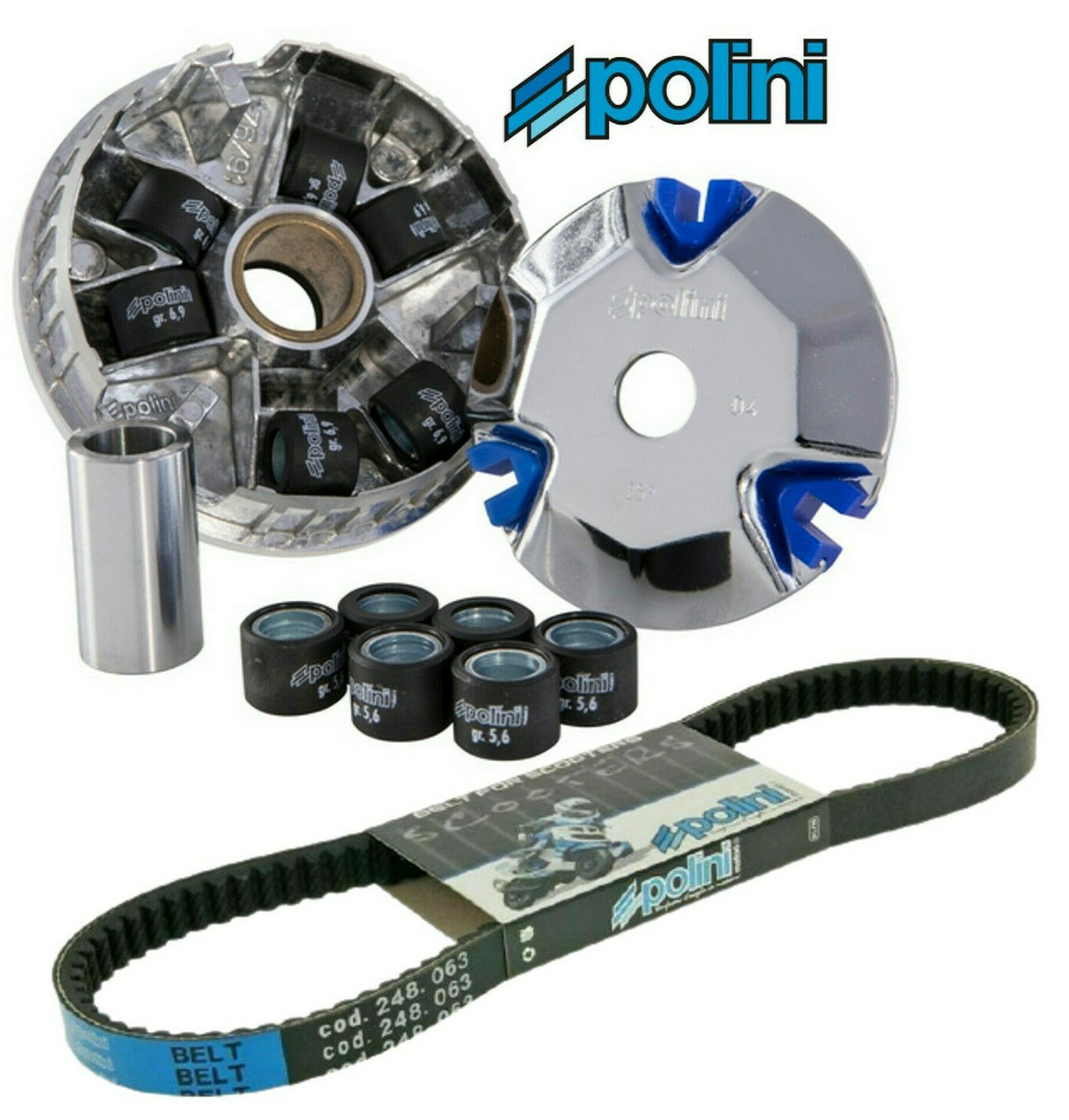 POLINI Variator Kit with Belt for Honda Ruckus Metropolitan