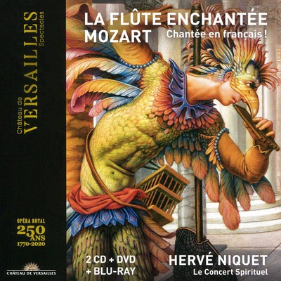 HERVÉ NIQUET/LE CONCERT SPIRITUAL MOZART: LA FLÛTE ENCHANTÉE NEW CD & DVD