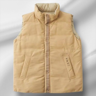 Bespoke White Mountaineering Taion Reversible Down Vest, Waterproof Nylon, New