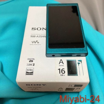 SONY - NW-A35HN 16GB （SONY WALKMAN） Sony Walkman A Series NW-A35HN 16GB MP3 Player Blue