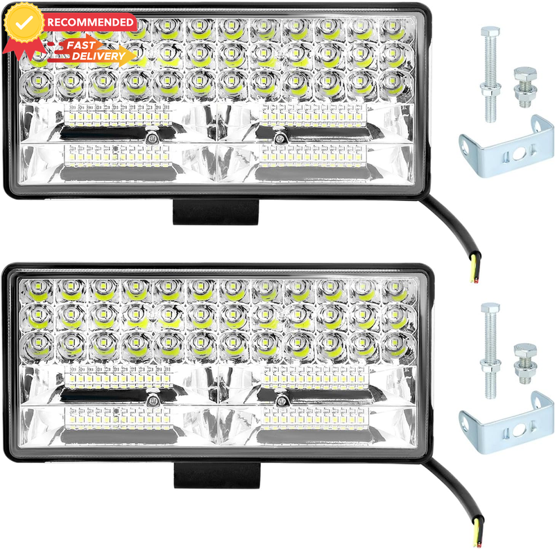 250W LED Work Light 2-Pack, 32000Lm, 9