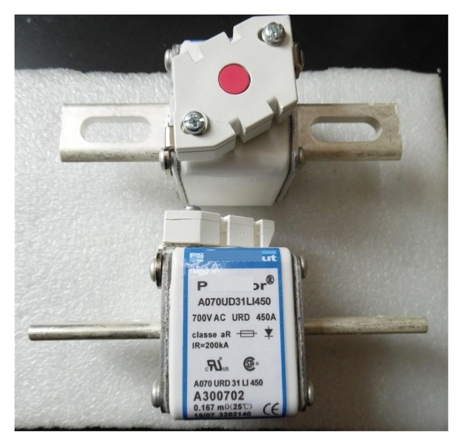 半導体ヒューズ A070UD30KI550 W301066 700V / 550A  産業・研究開発用品 10