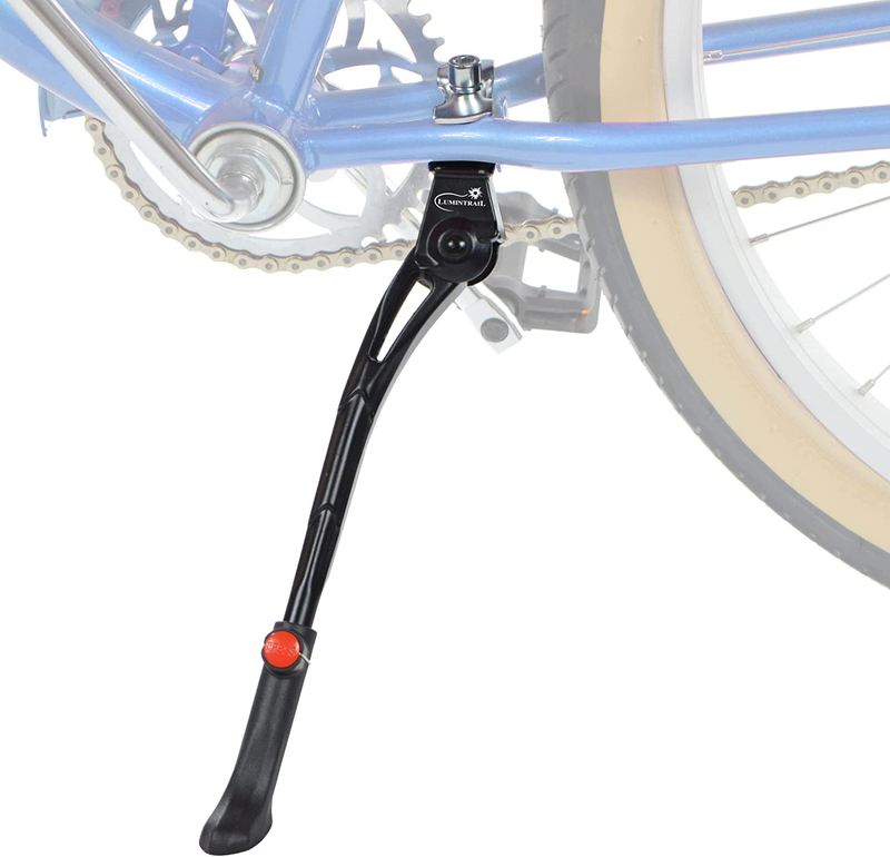 Center Mount Bike Kickstand 24-29in Quick Adjust Height Fits Mountain Cruiser