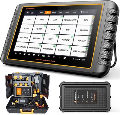 Foxwell GT75 Bidirectional Car OBD2 Scanner Diagnostic Tool E-CU Coding TPMS