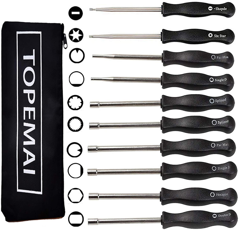 Screwdriver Carburetor Adjustment Tool 10PCS Carb Adjust Kit for 2 Cycle Engine
