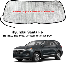 Rear Tailgate Window Sunshade Custom Fit for 2019-2020 ...