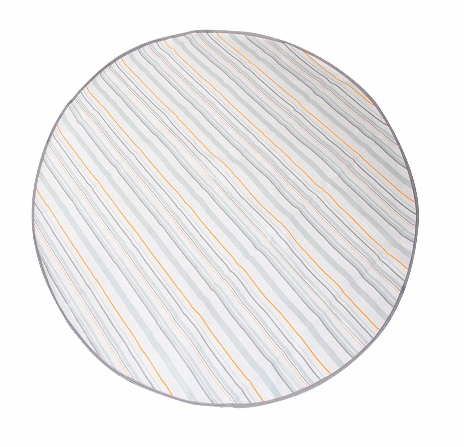 Prince Lionheart Multi-Purpose Catchall Non Skid & Easy Clean Beige Stripe