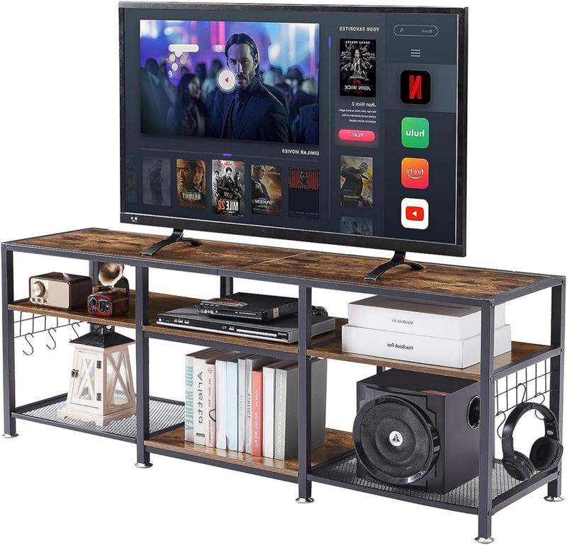 For Televisions Up To 70 Inch, Industrial Entertainment Cent