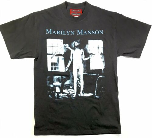 NOS VTG 1997 Original MARILYN MANSON Tshirt Sz M Winterland Production VERY RARE