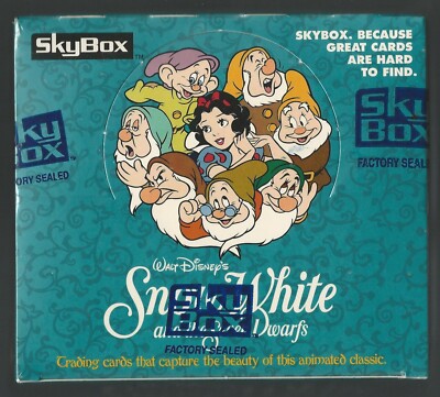 Disney Snow White and the Seven Dwarfs Trading Cards Factory Sealed Box Sky Box