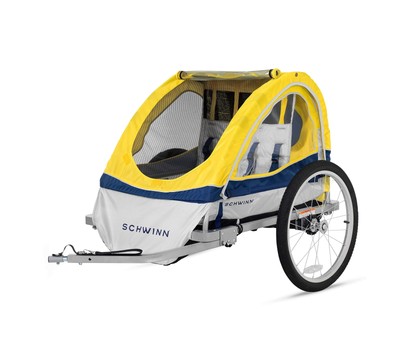 Schwinn Echo, and Trailblazer Child Bike Trailer, Single and Double Baby Carr...