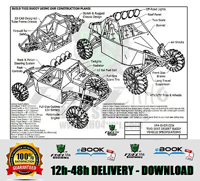 XR4 PROFESSIONAL BUGGY PLANS, BEST 2 SEATER OFFROAD