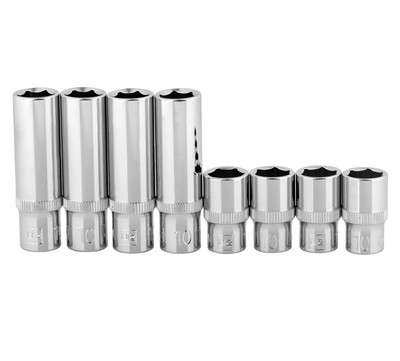 10mm Socket Eight Pack (1/4'' Drive, Multi-Type)
