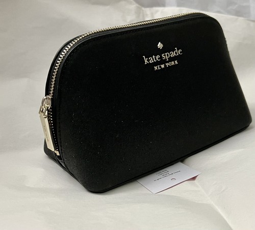 専用　　kate spade NEW YORK 3点セット NWT Kate Spade K9263 Tinsel Glitter Fabric Small Cosmetic
