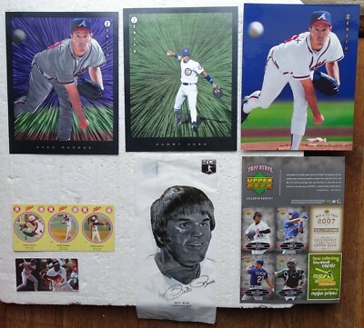 Over-Sized & Oddball Baseball Cards (1980's, etc) Scratch-offs, Lunch Bag, etc.