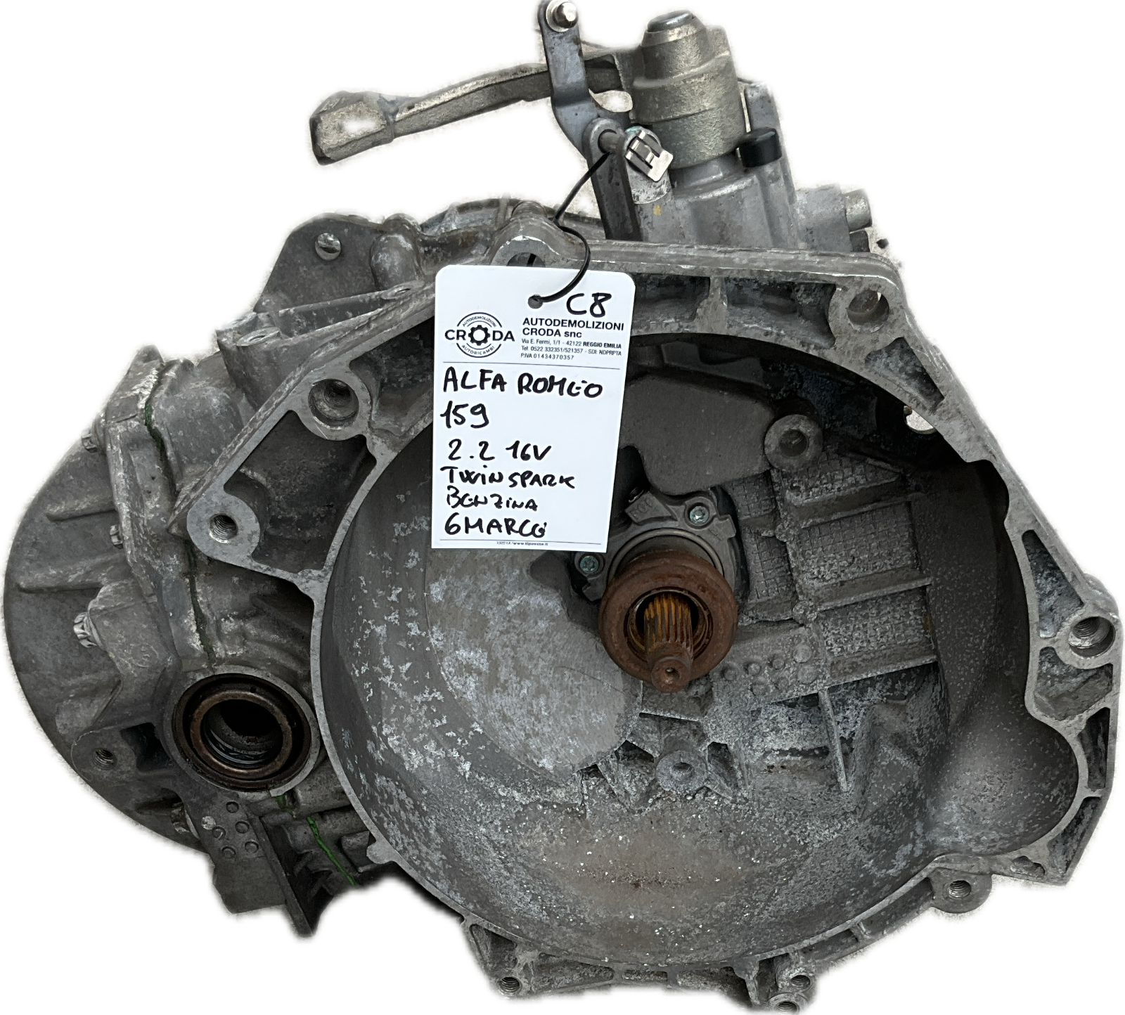 Cambio manuale per modello ALFA ROMEO 159 2.2 benzina 6 marce ricambio usato